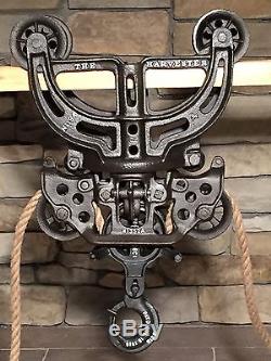vintage barn pulley