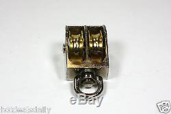 1 DOUBLE WHEEL SWIVEL PULLEY BLOCK PULLEYS SNATCH HOBBY ARTS AND CRAFTS
