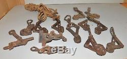 13 wire puller cable fence stretcher Western Electric & more collectible tools