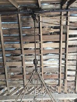 1910 Hunt Helm Ferris Co Hay Trolley-Draft Carrier Rare Complete Working Setup