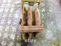 2 Chain Pulleys, Yale Differential 1/2 Ton, Vintage, Antique, Collectible, Farm