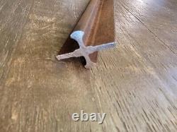 2 HAY TROLLEY TRACK, Hangers And Joiner LOUDEN ANTIQUE BARN FARM DECOR 40L