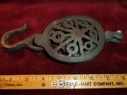 3 THREE! Vtg Cast BRASS Pulley Maritime Nautical Block Tackle Steampunk