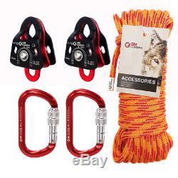 40kN Micro Pulley Systems Block and Tackle Systems for Lowering Loads Lifting