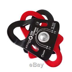 51 Block and Tackle System Rigging Rope Rescue Pulley for Hauling Arborist