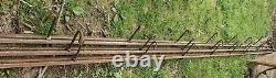 60 Feet! (Complete) F. E. MYERS TROLLEY TRACK, Splices, Trip and stop. 3 x 20