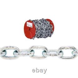 65' Steel Zinc Plated 1/4 Load Binding Logging Towing Proof Coil Chain 0722127