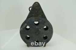 7 Inch Bronze Indicator Block Pulley Tackle -(XC4B2987)