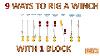 9 Ways To Rig A 4x4 Winch Using 1 Snatch Block