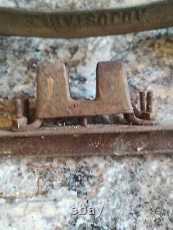 Ant Vint Louden Senior Hay Trolley / Louden Drop Pulley And 22of track