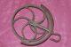 Antique 12 inch Cast Iron Hay Barn/Well Pulley