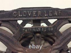 Antique 1903 F. E. Myers Cloverleaf Sur Lock Hay Trolley