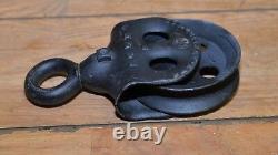 Antique Acme H. Beard Fayetteville NY barn trolley pulley rare pat applied for