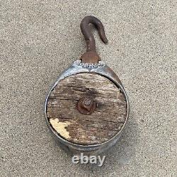 Antique Bagnall and loud Co. Ships pulley RARE year 1880's