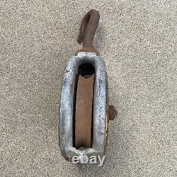 Antique Bagnall and loud Co. Ships pulley RARE year 1880's