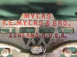 Antique Cast Iron F. E. Myers & Bros. Cross Draft Hay Unloader Trolley Pulley #2