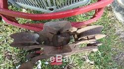 Antique Cast Iron RARE Unloader Barn Hay Trolley & Pulley COMPLETE