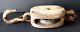 Antique Chesapeake Bay Crisfield, Maryland Crab Boat Pulley Maritime Nautical