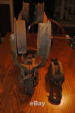Antique Climax Barn Trolley and Pulley