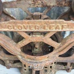 Antique Cloverleaf Barn/Hay Trolley & Pulley Unloaded Wedding Lightening Decor