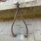 Antique Dixie Cast Iron Grapple Hay Hook Trolley