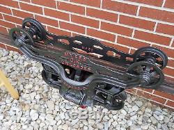 Antique F E Myers And Bro Unloader Hay Trolley Ashland Oh Light With Trackhanger