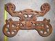 Antique FARM BARN hay Trolley MYERS OK UNLOADER Pulley Cast Iron Rope Fixture