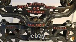 Antique FE Myers Hay Unloader Trolley Fantastic Condition, Excellent Display