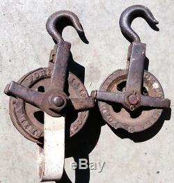 Antique FORD Chain Block Company, Weston Differential 1/2 Ton Chain Fall