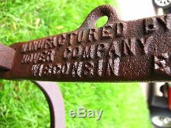 Antique Hay Grapple & Trolley Eagle Advance Car Mover Appleton WI STEAMPUNK