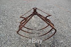 Antique Hay Myers Large Hay Grapple Claw Cast Iron Farm Barn Tool Trolley