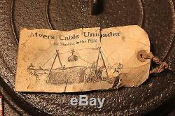 Antique Hay Trolley Carrier RARE New Old Stock Myers Cable & Rod Unloader
