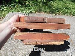 Antique Louden Wood Block Style Primitive Barn Very Early Hay Trolley Carrier