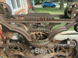 Antique MYERS Cloverleaf Hay Trolleys