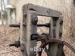 Antique Meneely Bell Winch