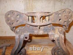 Antique Milwaukee Hay Trolley Unloader Barn Pat'd Aug 5 84 Improved Swivel