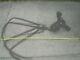 Antique Myers Hay Unloader Trolley and Forks