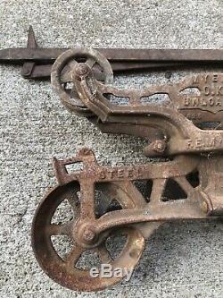 Antique Myers OK Hay Trolley Unloader Vintage Farm Collectible 100% Complete