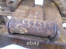 Antique Myers Unloader H-321 Barn Hay Trolley Carrier Pulley Cast Iron