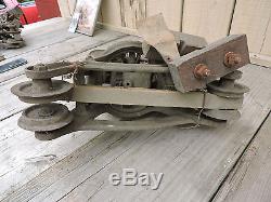 Antique NOS Barn Hay Trolley Louden Sr Manufacturing Co, Albany, New York 1 of 2