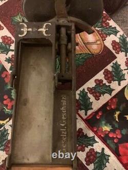 Antique Over 123 years old, German Made Tabacco Roller. Very unique and Rare
