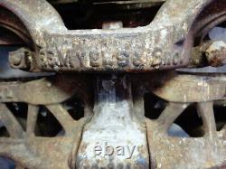 Antique Primitive Myers O. K. Unloader H-480 Hay Trolley Good Working Condition