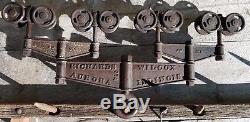 Antique Richards Wilcox (aurora, Ill.) Trolley Farm Tool
