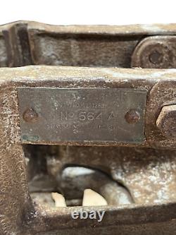 Antique Star Hay Trolley No. 564A Cast Iron Barn Hay Carrier