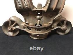 Antique Strickler Cast Iron Hay Loader