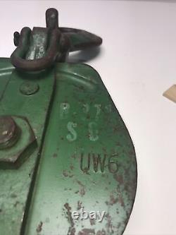 Antique UW6 Industrial Swivel Pulley 6