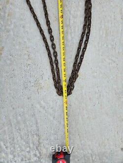 Antique/Vintage 1/2 Ton Chain Hoist Pulley