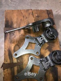 Antique Vintage Cast Iron Barn Door Rollers