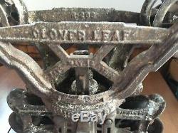 Antique Vintage Myers Cloverleaf Hay Trolley & Pulley Ashland Ohio Pat May 1903