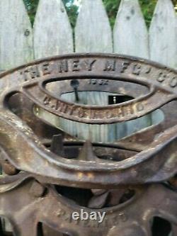Antique Vintage Ney Hay Trolleycanton Ohiobarn Findchandelierfarm Toolrare